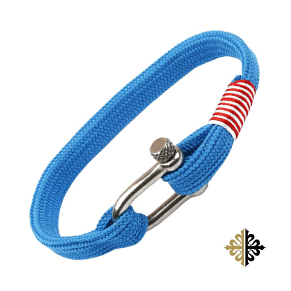 Bracelet marin avec cordon bleu ZB0337