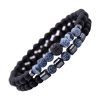 Bracelet Pierre Naturelles Howlite & Pierre Volcanique Bracelets tendances