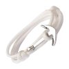 Bracelet Homme Ancre Acier Cordon Blanc Bracelets-tendances.fr