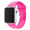bracelet Apple Watch fuchsia sport silicone réglable