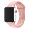 bracelet apple watch rose sport silicone réglable