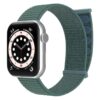bracelet magnétique vert en nylon pour Apple Watch