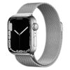 bracelet montre milanais argent magnétique Apple Watch