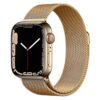 bracelet montre milanais or magnétique Apple Watch