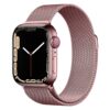 bracelet montre milanais rose magnétique Apple Watch