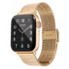 bracelet de montre acier or Apple Watch