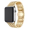 bracelet montre acier or Apple Watch luxe