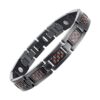 bracelet magnétique carbone fibre rouge