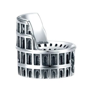 Charm Colisée de Rome en argent sterling 925 pour bracelet